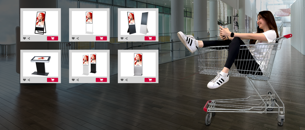 Onlineshop für digitale Displays Onlineshop für digitale Displays